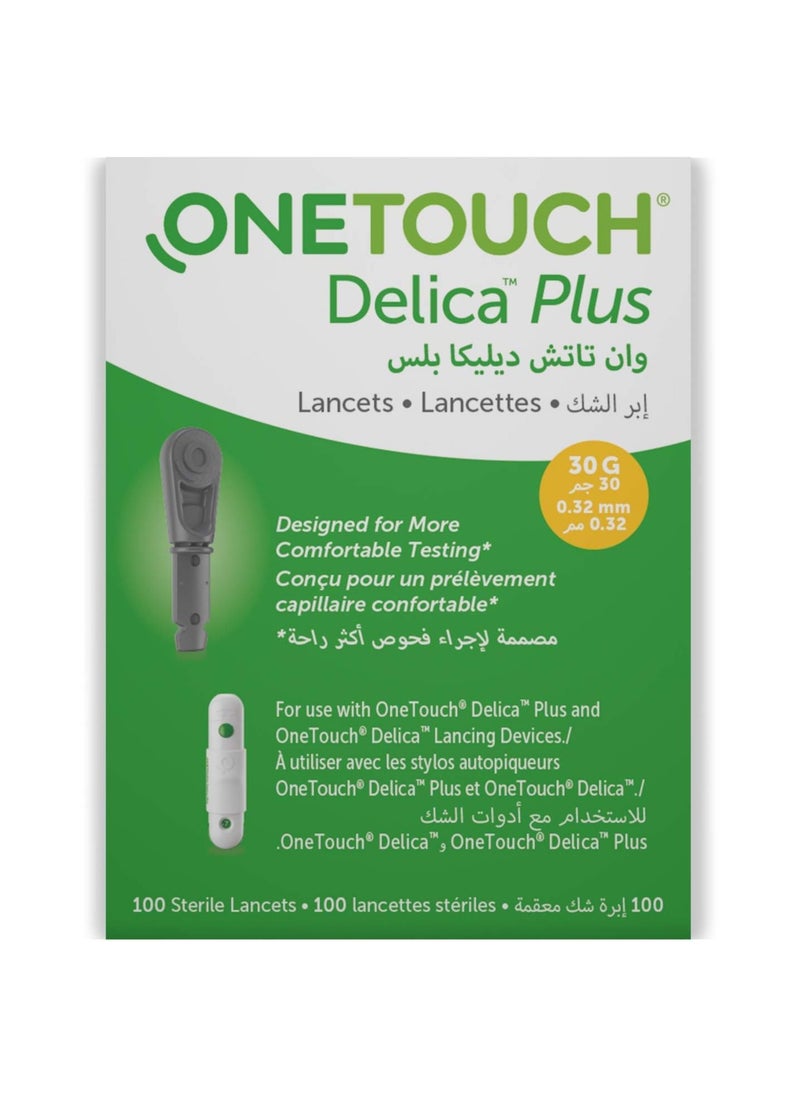 ONETOUCH Delica Plus Sterile Dosing Needles 100 Needles  - Image 4