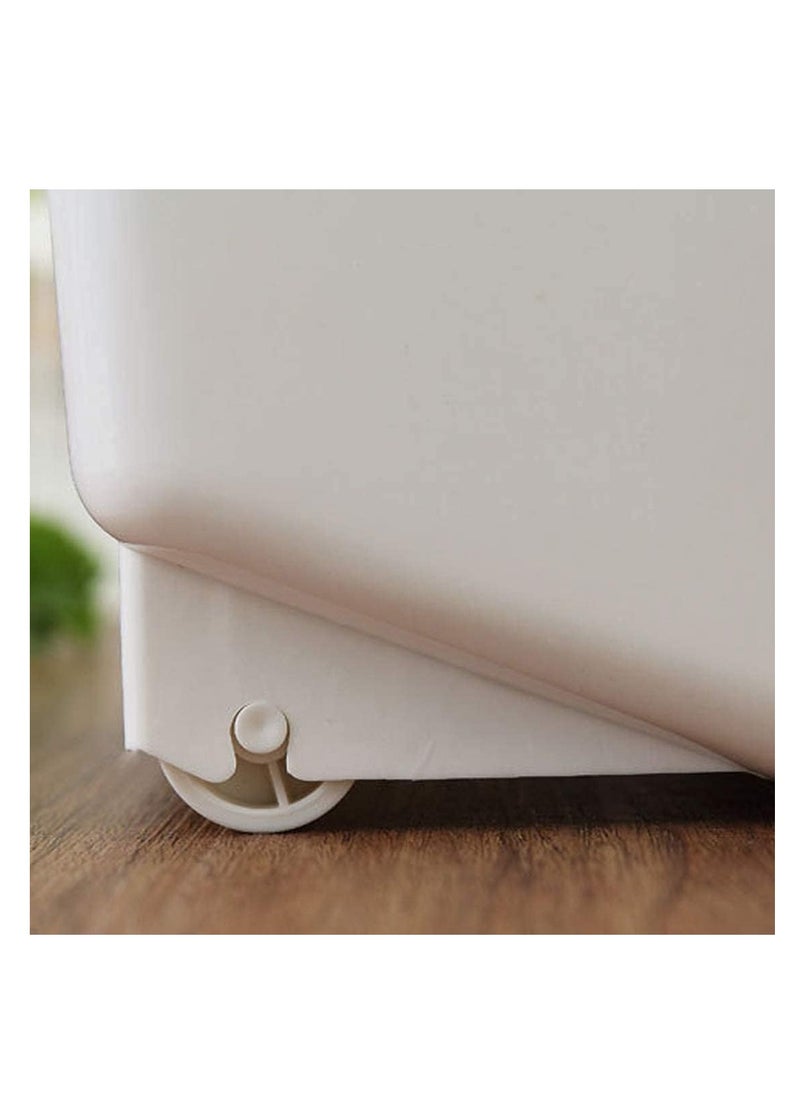 Rice Storage Container 15 Kg Capacity - Food Storage Container with Lid, BPA Free Plastic Large Cereal Sotrage Box, Kitchen Multifunctional Container with Measuring Cup