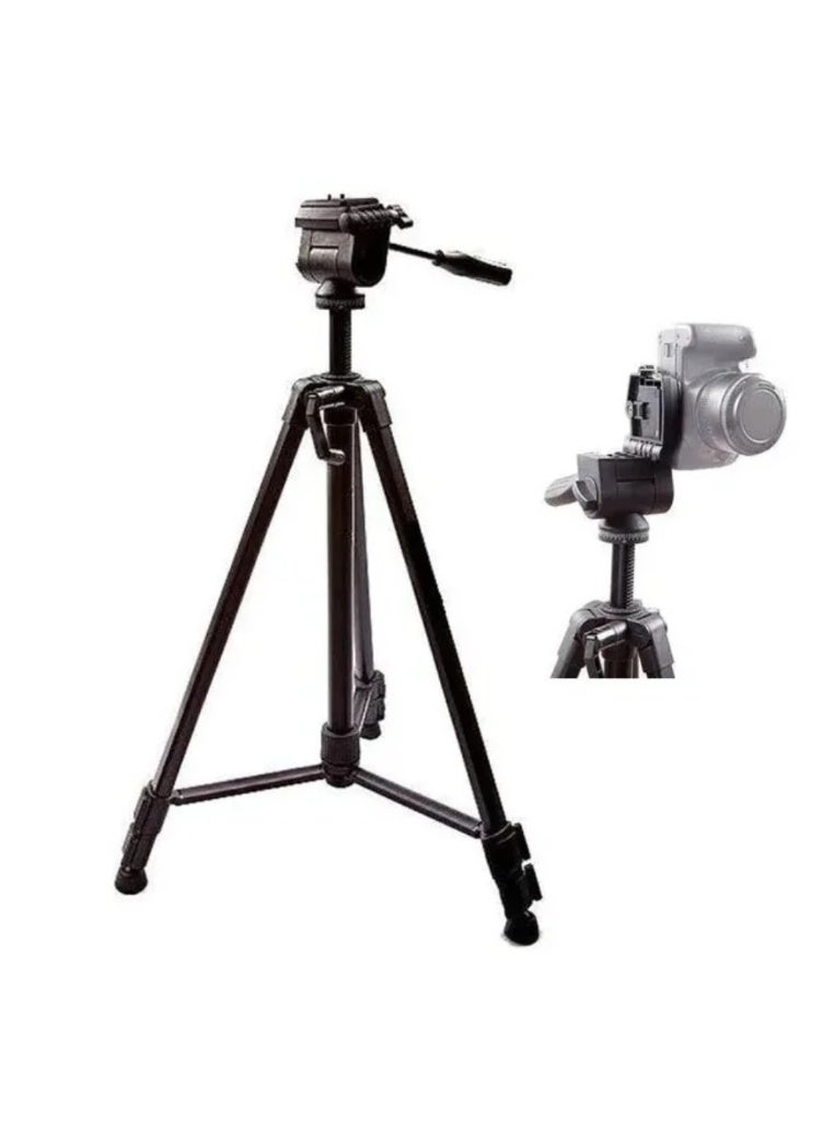PROMAGE TR 380 Camera Tripod Aluminum Camera Tripod with 3-Way Swivel Pan Head,Bag for Camera DSLR - Image 2