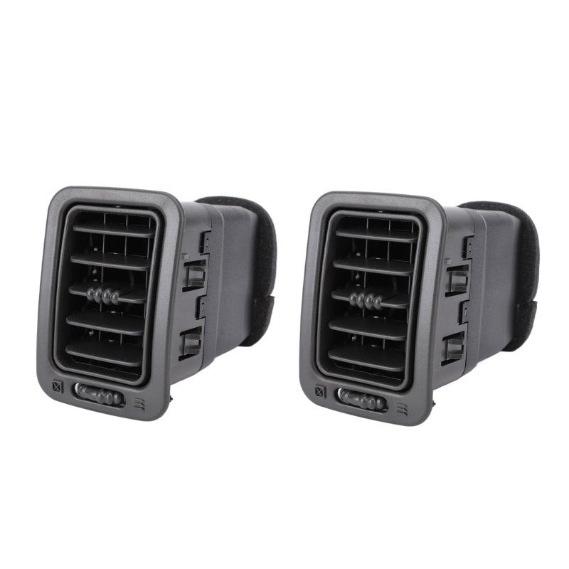 Dash AC Air Vent Dark Gray: High Strength ABS Material Enhanced Air Distribution - Waterproofing Replacement for 1500 HD, 2500 HD, 3500 Passenger Side - Image 2