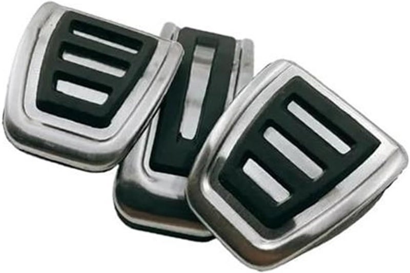 Vuzmode Stainless Steel Pedal Pad Set for VW Transporter - Image 1