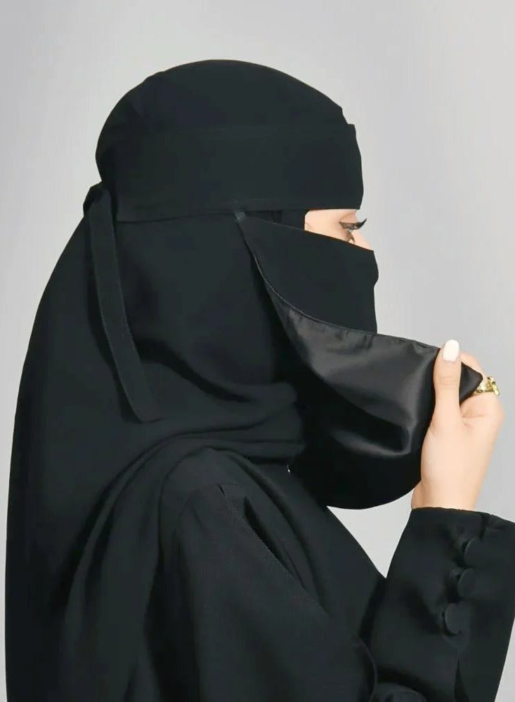 outlet abaya Short silk single elastic guild  - Image 2
