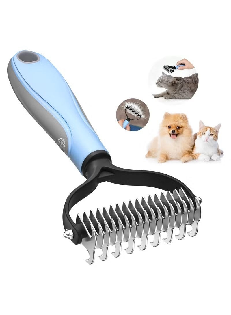 فرشاة تمشيط احترافية لإزالة تشابك شعر القطط والكلاب - مثالية للشعر الطويل والمتساقط متعدد الالوان - Image 2