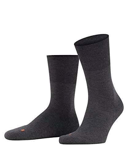 FALKE Run Crew Cut U 1 Pair, Grey (Dark Grey 3970), 6.5-8.5 - Image 1