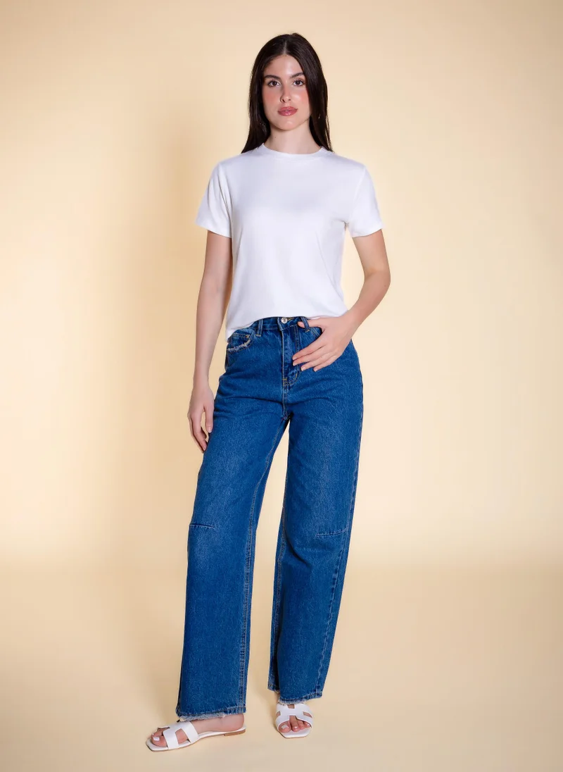 SHAPES MIDWEIGHT RIBBED T-SHIRT