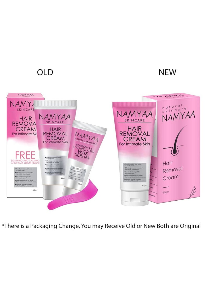 Namyaa Hair Removal Cream for Intimate Skin women 60gm - Image 2
