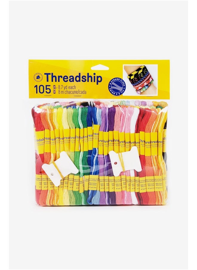 DMC Prism 36 X 8 M Floss Jumbo Divisible Stranded Cotton Skein Pack  - Image 1