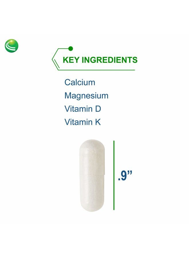 Nutra BioGenesis أوستيوجينيس - مكملات صحة العظام للنساء والرجال، فيتامين D3 K2 والكالسيوم لكثافة العظام والشفاء، معادن الزنك والمغنيسيوم والبورون لقوة العظام - 120 كبسولة نباتية - Image 3