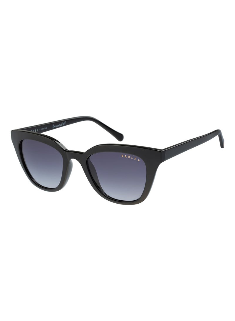 Radley نظارات شمسية نسائية صغيرة على شكل عين القط RDS-6527 سوداء 50 مم - Image 1