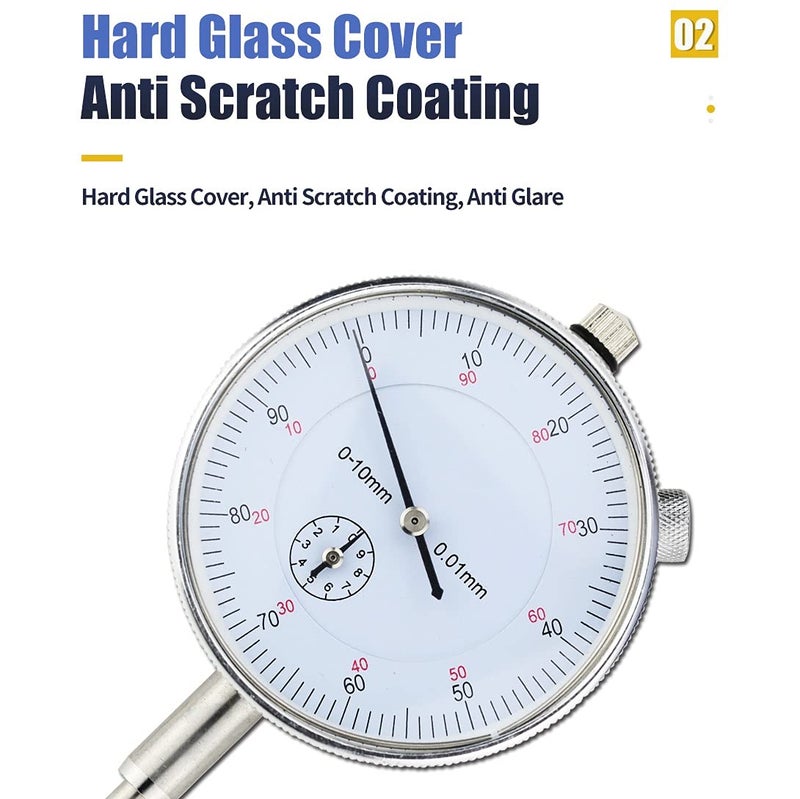 Dial Indicator Magnetic Base Stand 0.01mm Resolution Universal Gauge Holder Tool - Image 4