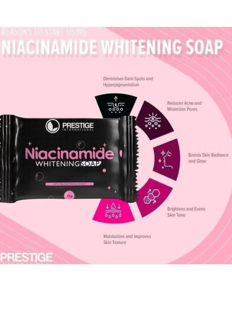 برستيج صابون تبييض النياسيناميد 75 جرام - Image 2