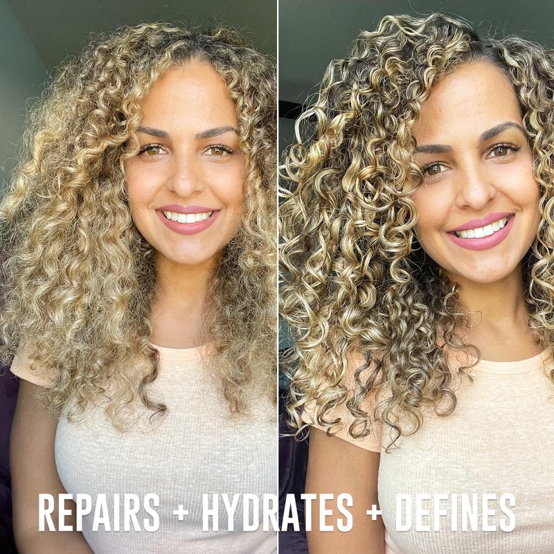 Love Ur Curls حب تجاعيدك - مجموعة شامبو وبلسم مع كريم تصفيف تجاعيد شامل للشعر المجعد، نظام 3 خطوات للإصلاح والترطيب - Image 4