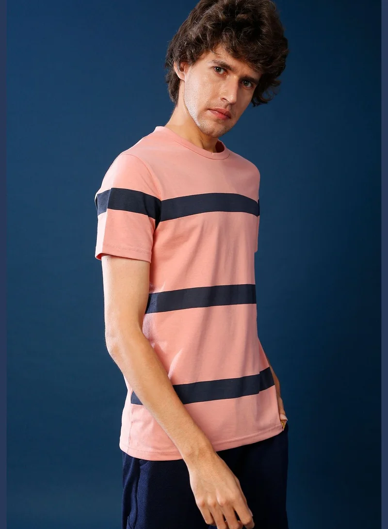 Campus Sutra Round Neck T-Shirt