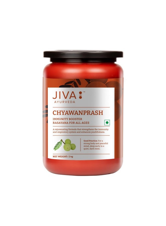 Jiva Chyawanprash | Goodness of Ayurveda | 100% Pure & Natural & Rich in Vitamin-C | Natural Rejuvinator & Immunity Booster | For Men & Women 1kg (Pack of 1) - Image 1