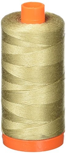Aurifil A1050-2325 Mako Cotton Thread Solid 50WT 1422Yds Linen - Image 3