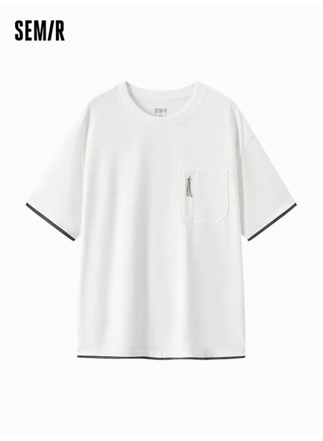 سيمير تيشيرت بجيب سحاب للرجال - Image 1