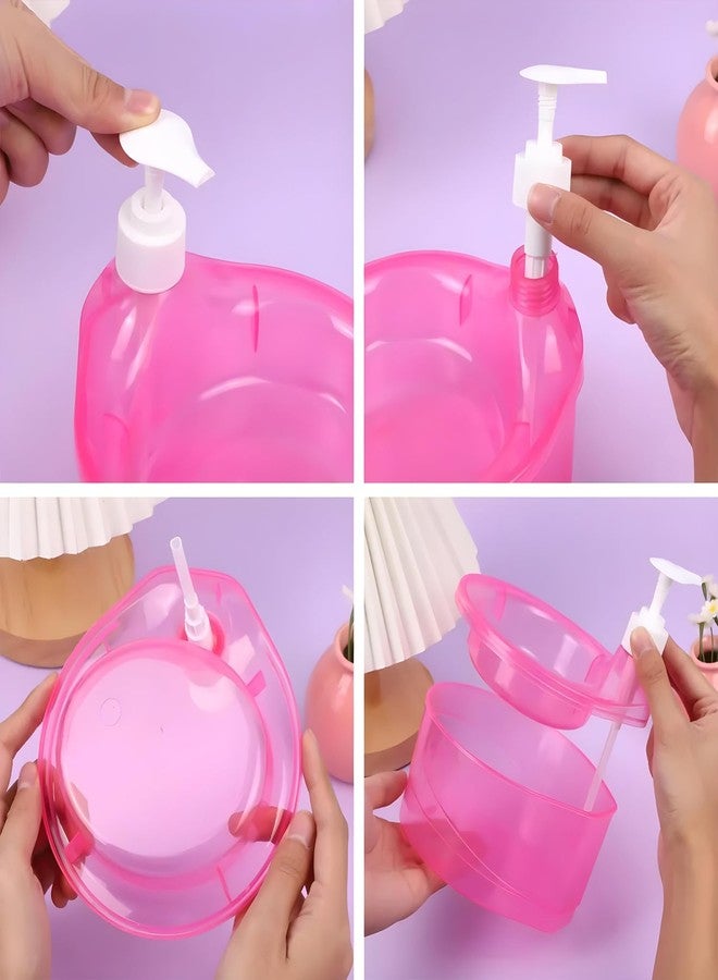 Oblivion Soap Dispenser – 2-in-1 Soap Pump Dispenser with Dish Sponge Holder, Multi-Functional Double Layer Liquid Organizer for Kitchen Sink Countertop and Plastic Bathroom Accessories (Pack of 1) - Image 5