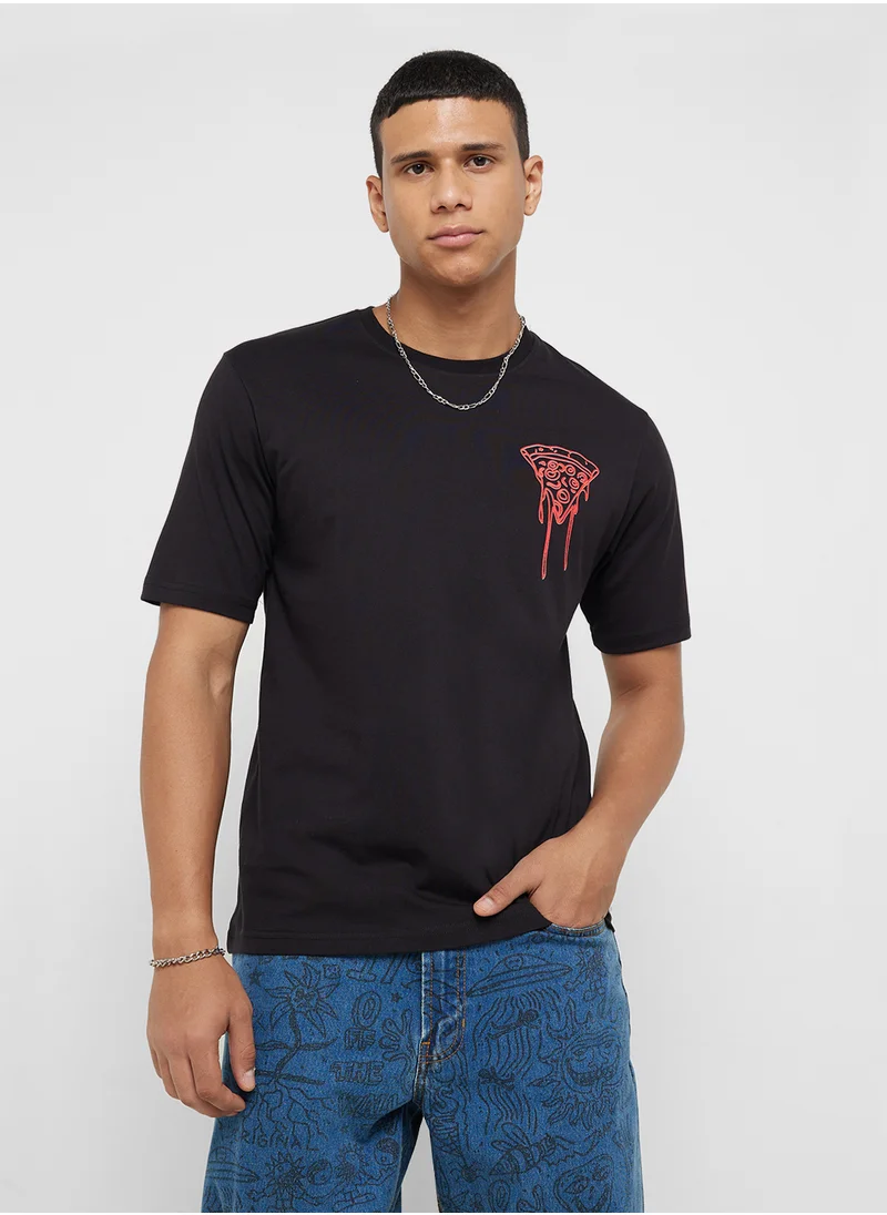 Seventy Five Oversized Graphic T-Shirt