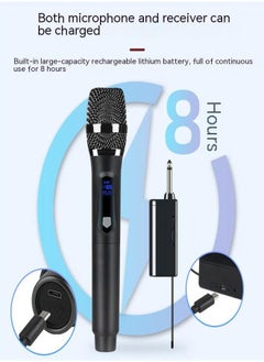 Generic Wireless Microphone Set Black  - Image 2