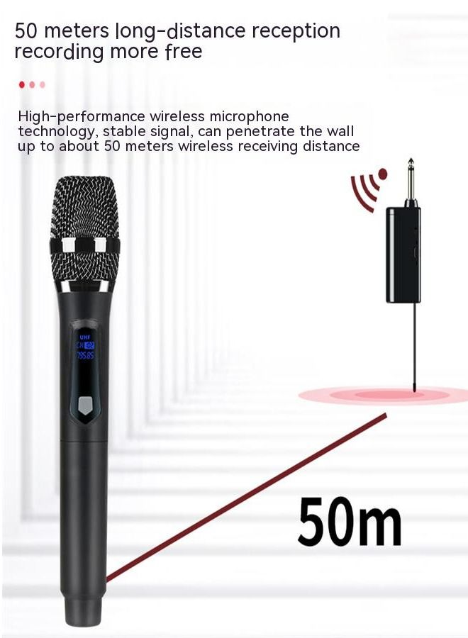 Wireless Microphone Set Black  - Image 3