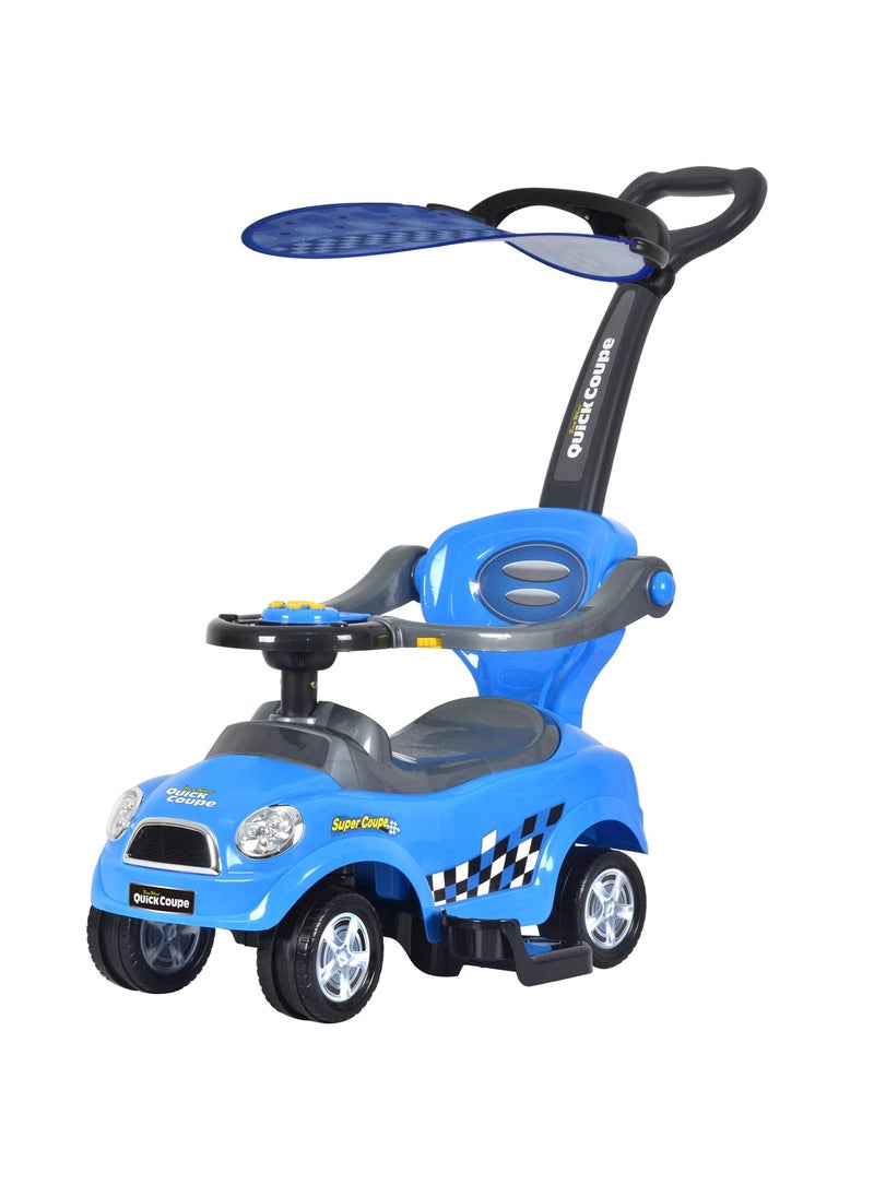 FACTUAL TOYS Factual Toys - Sunshine Canpoy Coupe Pusher Car - Blue  - Image 1