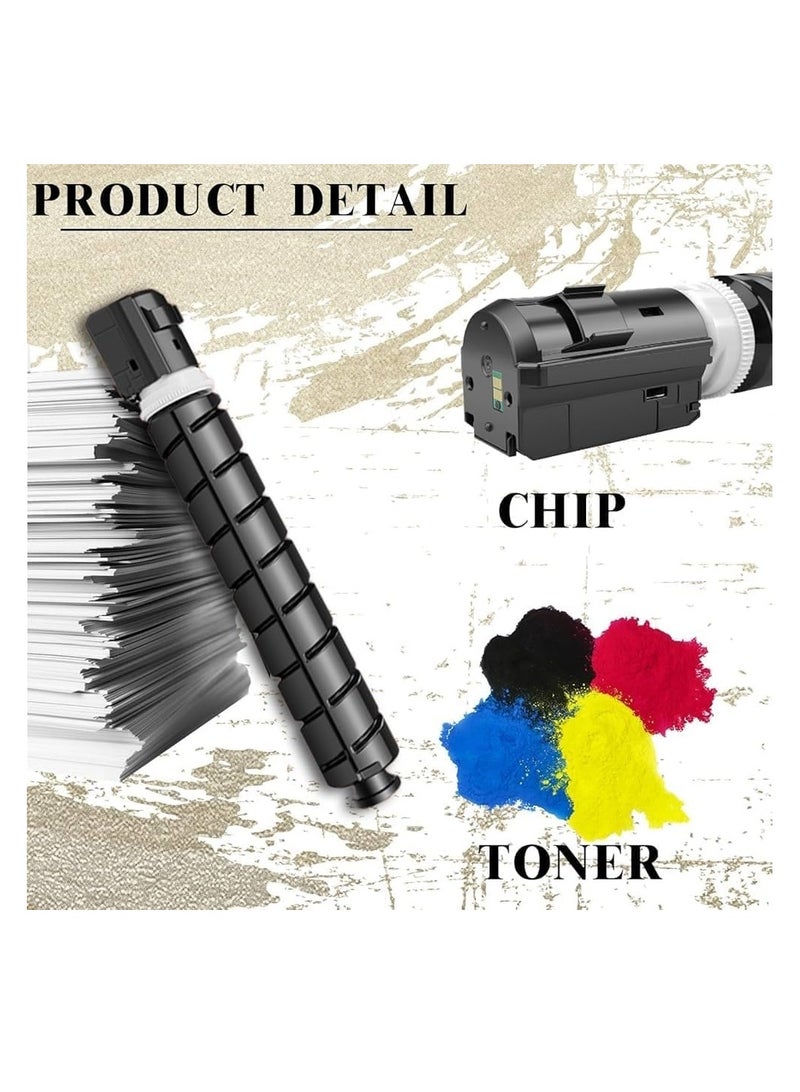 C-EXV 49 Black This Compatible toner cartridge is suitable for Printer Canon IR ADV C3320i Canon IR ADV C3325i  IR ADV C3330i CEXV 49 Black - Image 3