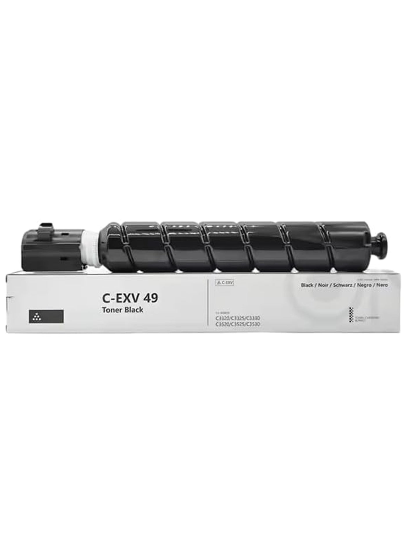 C-EXV 49 Black This Compatible toner cartridge is suitable for Printer Canon IR ADV C3320i Canon IR ADV C3325i IR ADV C3330i CEXV 49 Black