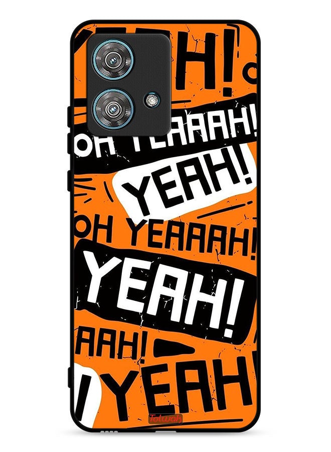 Tolwak Motorola Edge 40 Neo 5G Protective Case Cover Oh Yeah  - Image 1