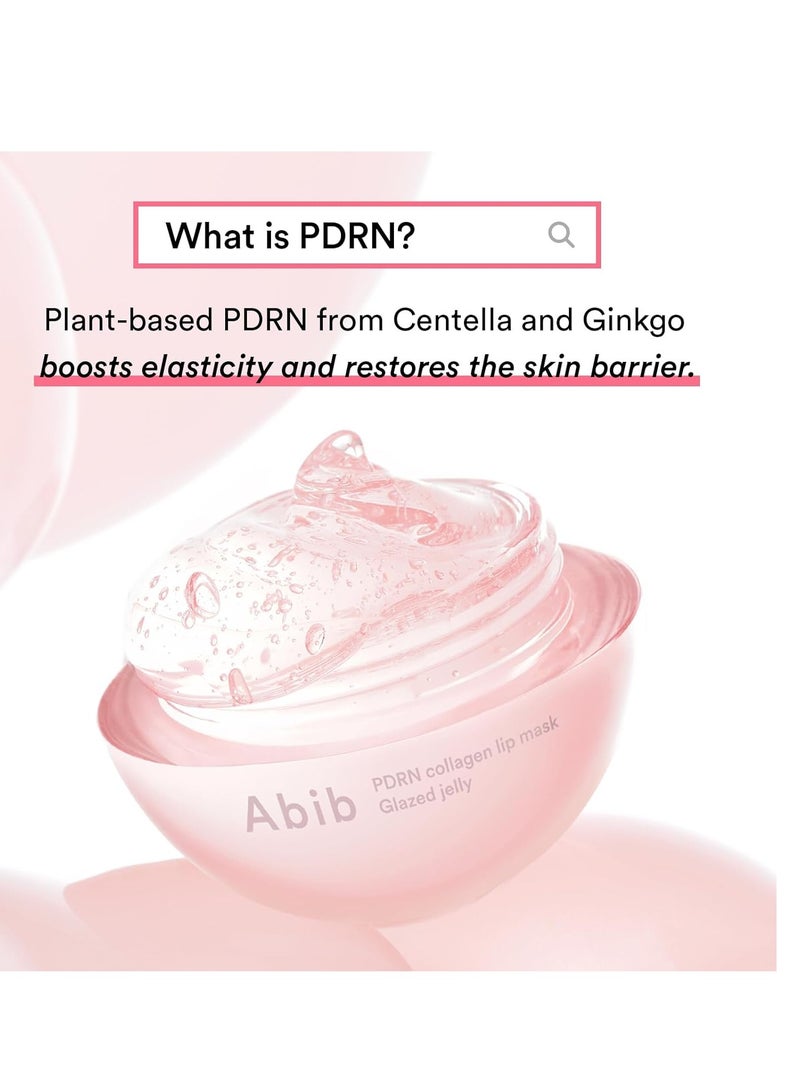 Abib PDRN Collagen Lip Mask Glazed Jelly 0.38 fl oz | Korean Lip Butter Balm Overnight Sleeping Mask Hydrating Care Moisturizer Treatment for Flakey, Dry Lips - Image 2