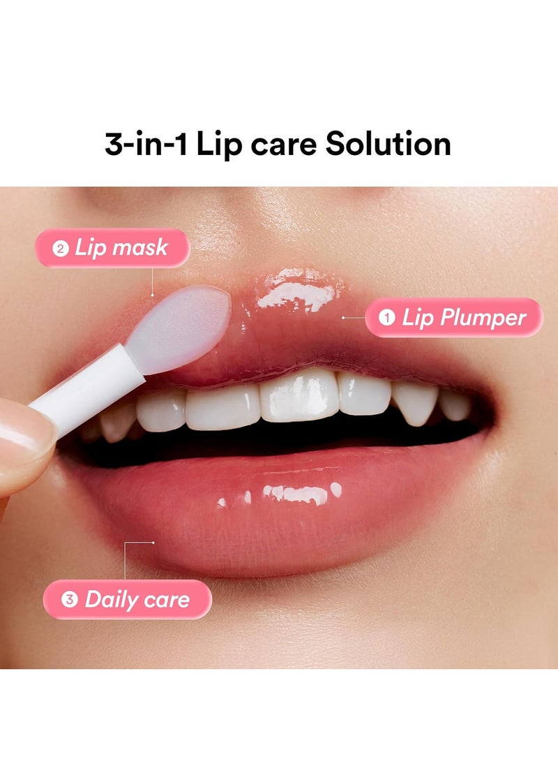 Abib PDRN Collagen Lip Mask Glazed Jelly 0.38 fl oz | Korean Lip Butter Balm Overnight Sleeping Mask Hydrating Care Moisturizer Treatment for Flakey, Dry Lips - Image 5