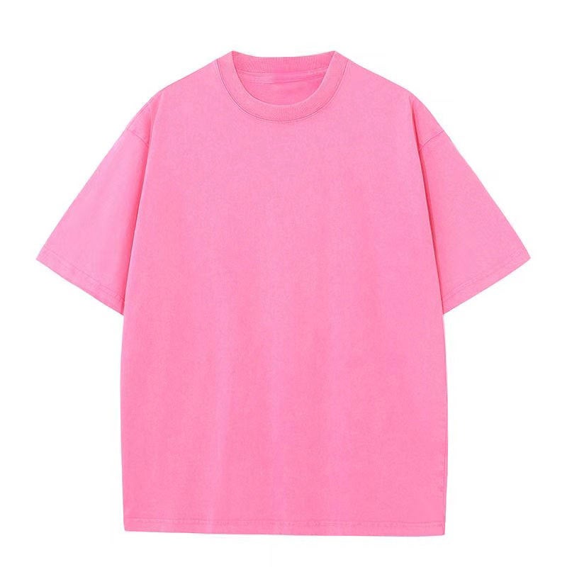 Fashionable Brand K-Style T-Shirt For Women New Pure Color Loose Top T-Shirt Oversize Short-Sleeved Women - Image 1