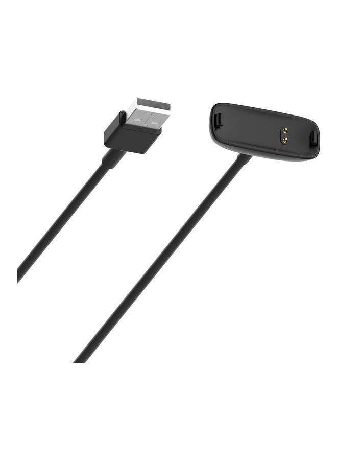 NIBEMINENT Charger Compatible With Fitbit Inspire 2 USB Replacement Cable Black - Image 2