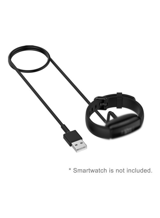 NIBEMINENT Charger Compatible With Fitbit Inspire 2 USB Replacement Cable Black - Image 4