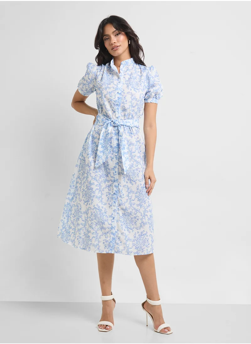 ELLA Floral Print Dress
