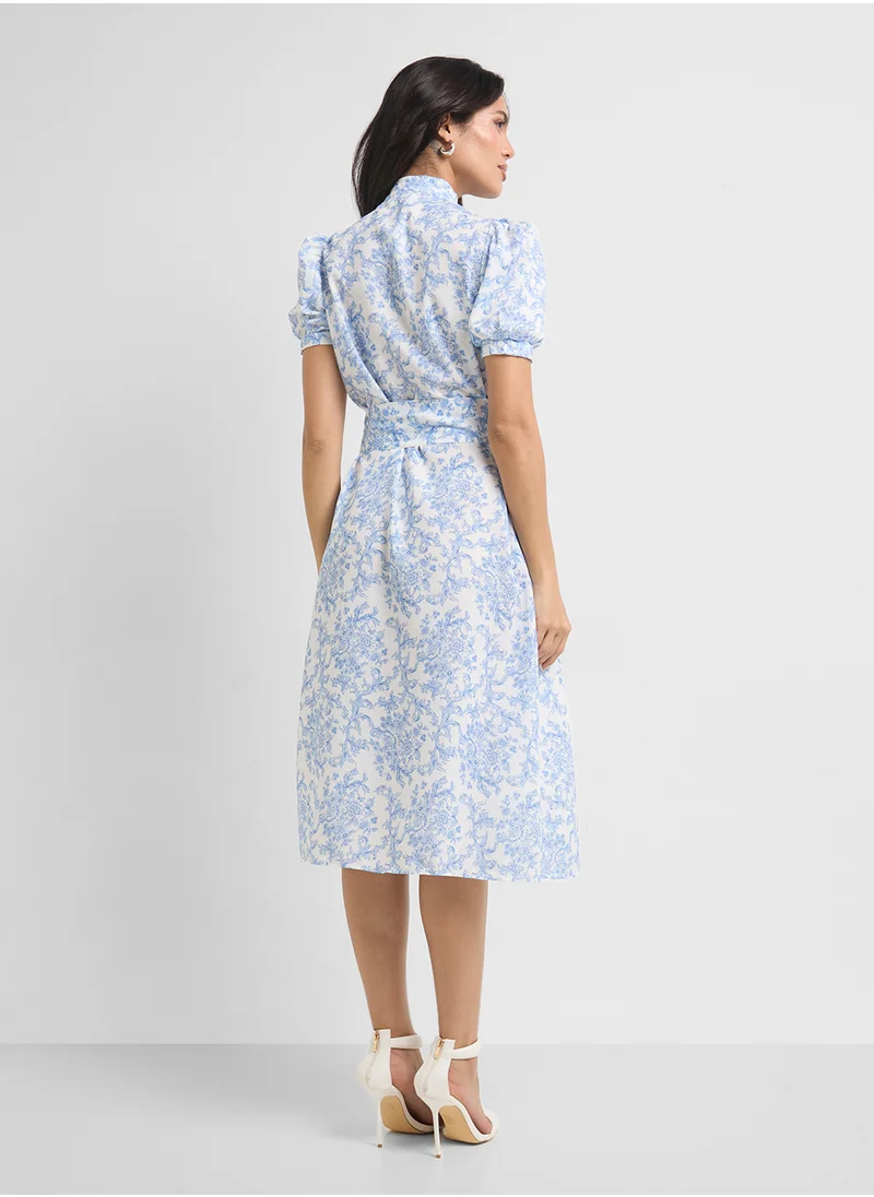 ELLA Floral Print Dress