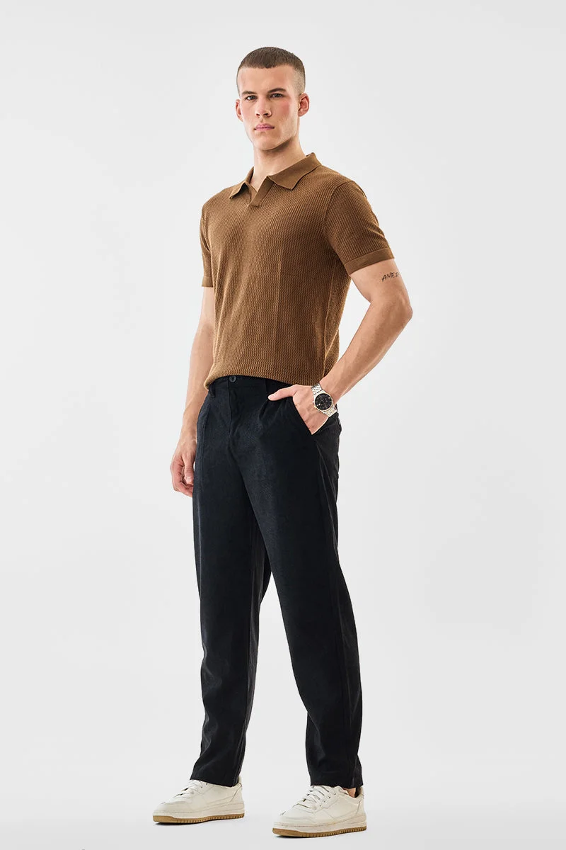 SNITCH Corduroy Straight Fit Trousers