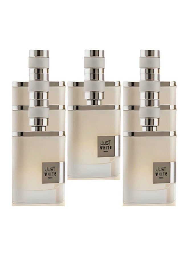 DELONGPRE 8 Pieces Just White Perfume For Women 100ml EDP - Image 1