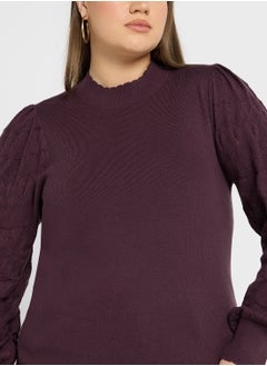 Vero Moda Curve Round Neck Knitted Sweater  - Image 3