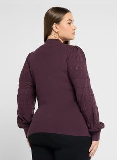 Vero Moda Curve Round Neck Knitted Sweater  - Image 2