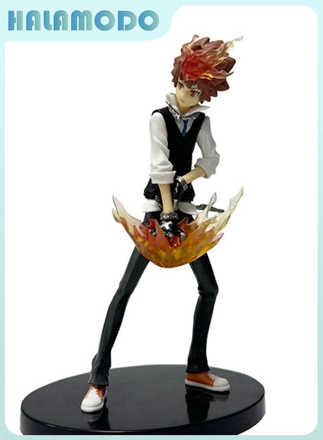 HALAMODO Katekyo Hitman Reborn!  Tsunayoshi Sawada Anime Figure, Desk Ornament and Heartwarming Birthday Gift,19cm - Image 2