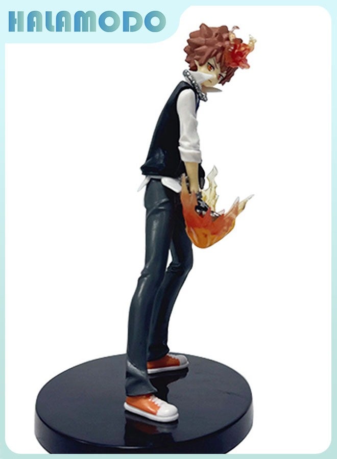 HALAMODO Katekyo Hitman Reborn!  Tsunayoshi Sawada Anime Figure, Desk Ornament and Heartwarming Birthday Gift,19cm - Image 3