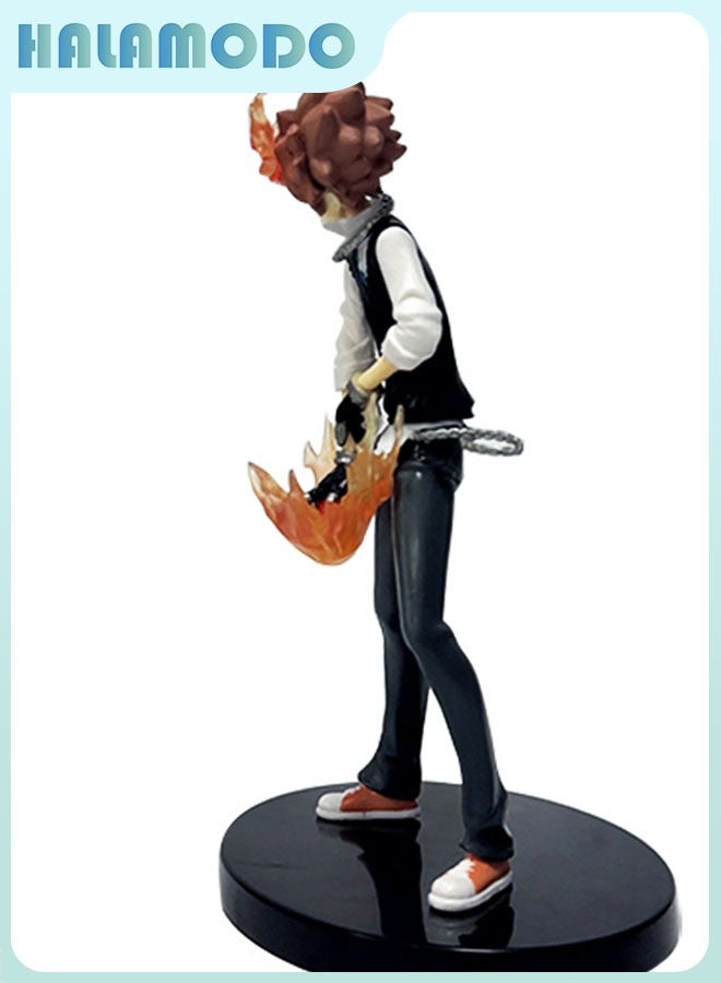 HALAMODO Katekyo Hitman Reborn!  Tsunayoshi Sawada Anime Figure, Desk Ornament and Heartwarming Birthday Gift,19cm - Image 4