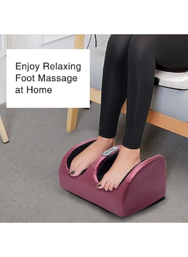 كيمايا جهاز تدليك كهربائي للقدمين والساقين مزود بخاصية التسخين - تدليك عميق للأنسجة بأسطوانة تدليك للاسترخاء وتخفيف العضلات وتحسين الدورة الدموية | هدية سبا للقدمين للأم والأب والأصدقاء - Image 2