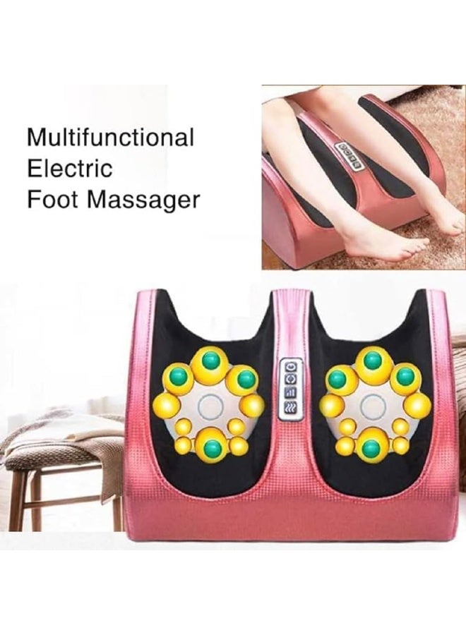 كيمايا جهاز تدليك كهربائي للقدمين والساقين مزود بخاصية التسخين - تدليك عميق للأنسجة بأسطوانة تدليك للاسترخاء وتخفيف العضلات وتحسين الدورة الدموية | هدية سبا للقدمين للأم والأب والأصدقاء - Image 5