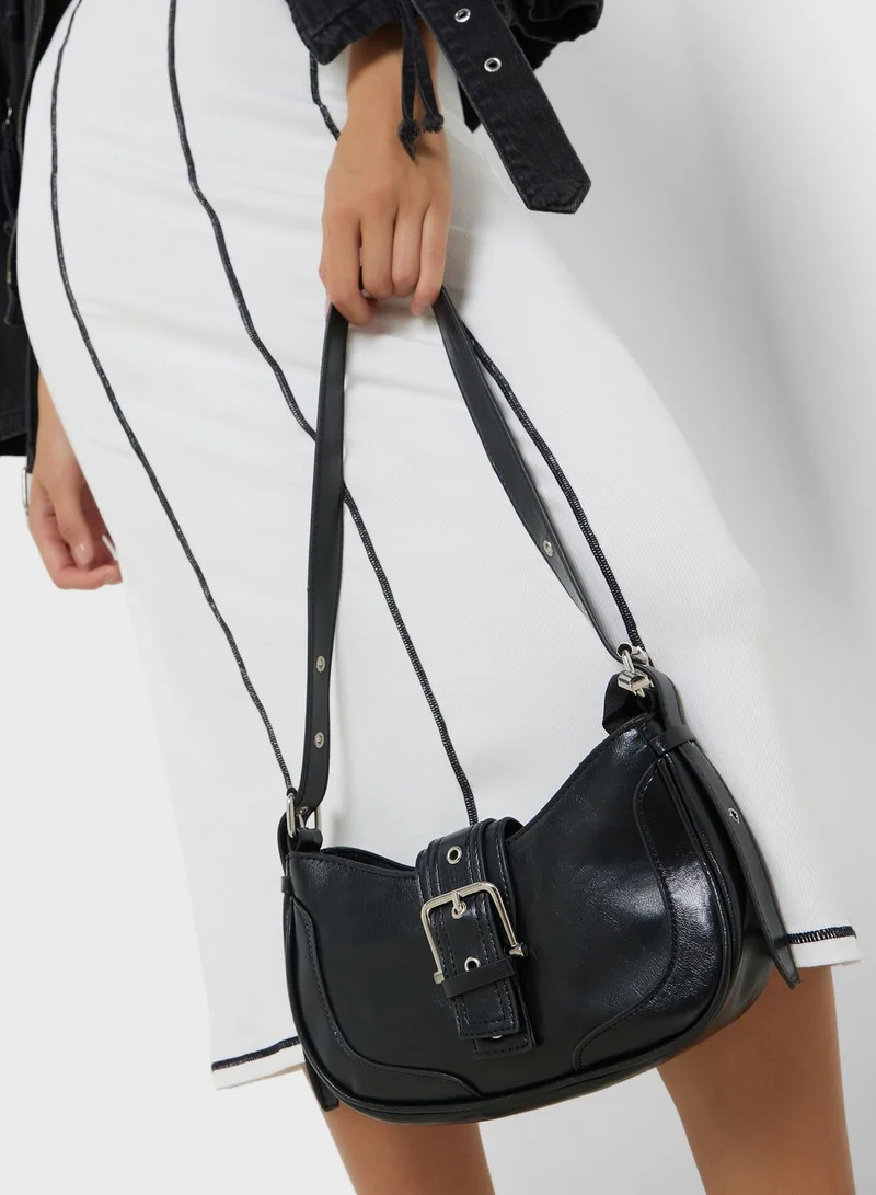 Ginger Crossbody Bag Witrh Eyelet Detail