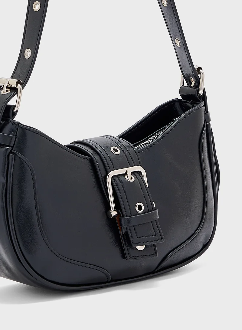 Ginger Crossbody Bag Witrh Eyelet Detail