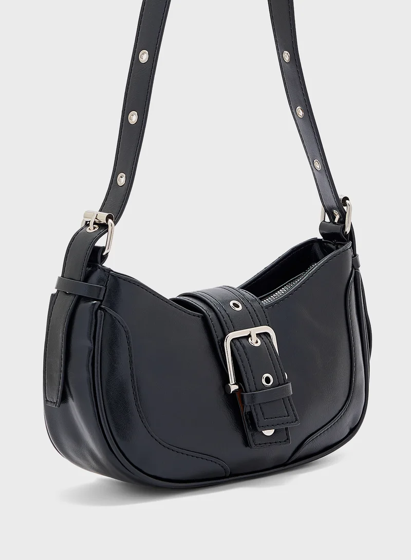 Ginger Crossbody Bag Witrh Eyelet Detail