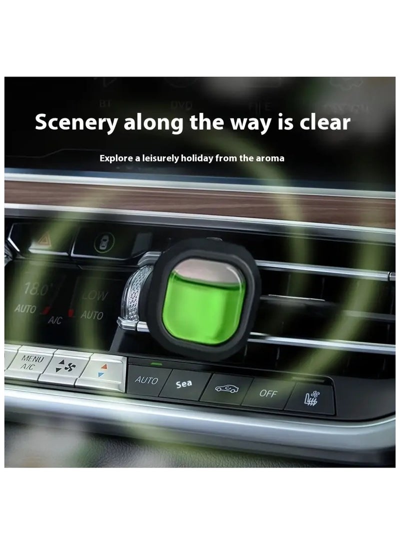 JINLI 30-Day Long-Lasting Car Air Freshener Vent Clip - Essential Oil Scented Odor Eliminator, 0.14 oz Each, Non-Toxic Fragrance Source for Fresh Car Smell - Image 2