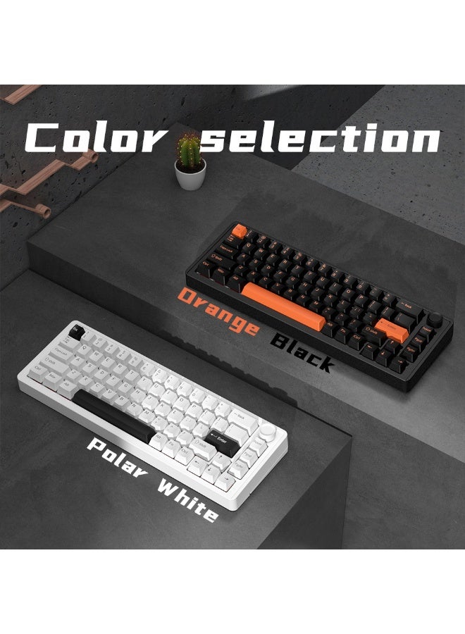 مكعب غاضب لوحة مفاتيح ميكانيكية FURYCUBE E68 بثلاثة أوضاع ووزن ثقيل من الألمنيوم - Image 5