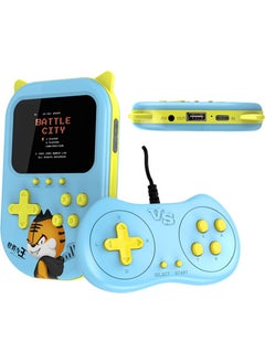 Qasul 3.5 Inch 500 Portable Dual Handheld Player Mini Retro Console TV Game Box Classic  - Image 1